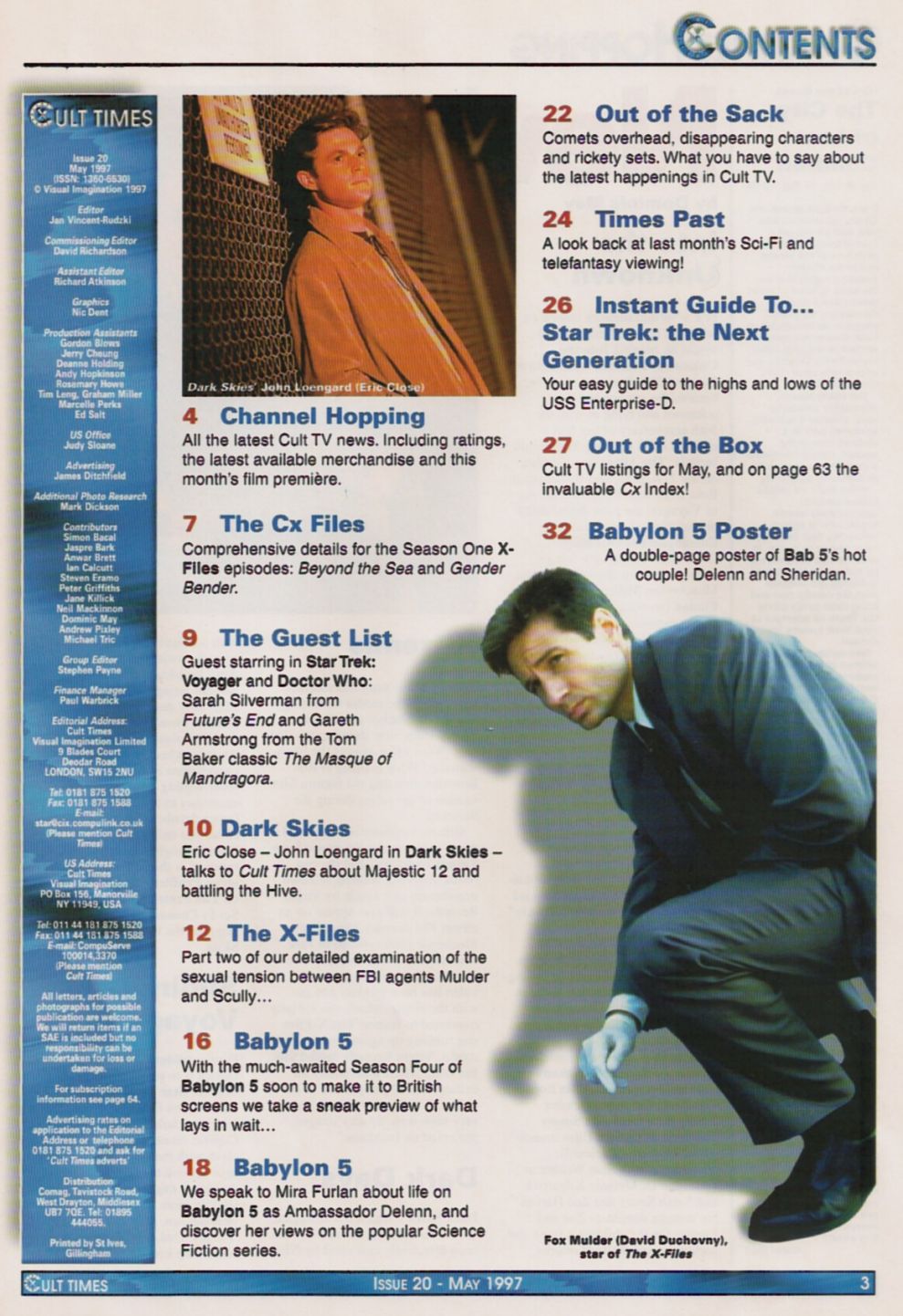 Cult Times #20 - May 1997 - Page 2
Keywords: ;dark_skies_media