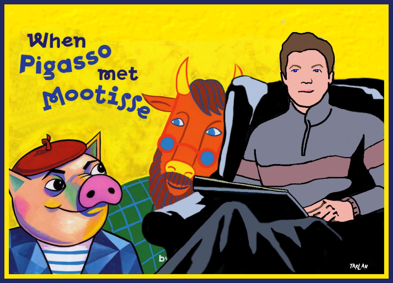 When Pigasso Met Mootisse by Tarlan
Keywords: story_online_art;story_online_wpr