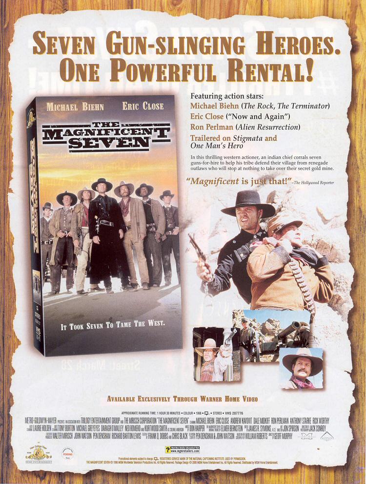 The Magnificent Seven - Video Advertisement
Keywords: ;media_promotion
