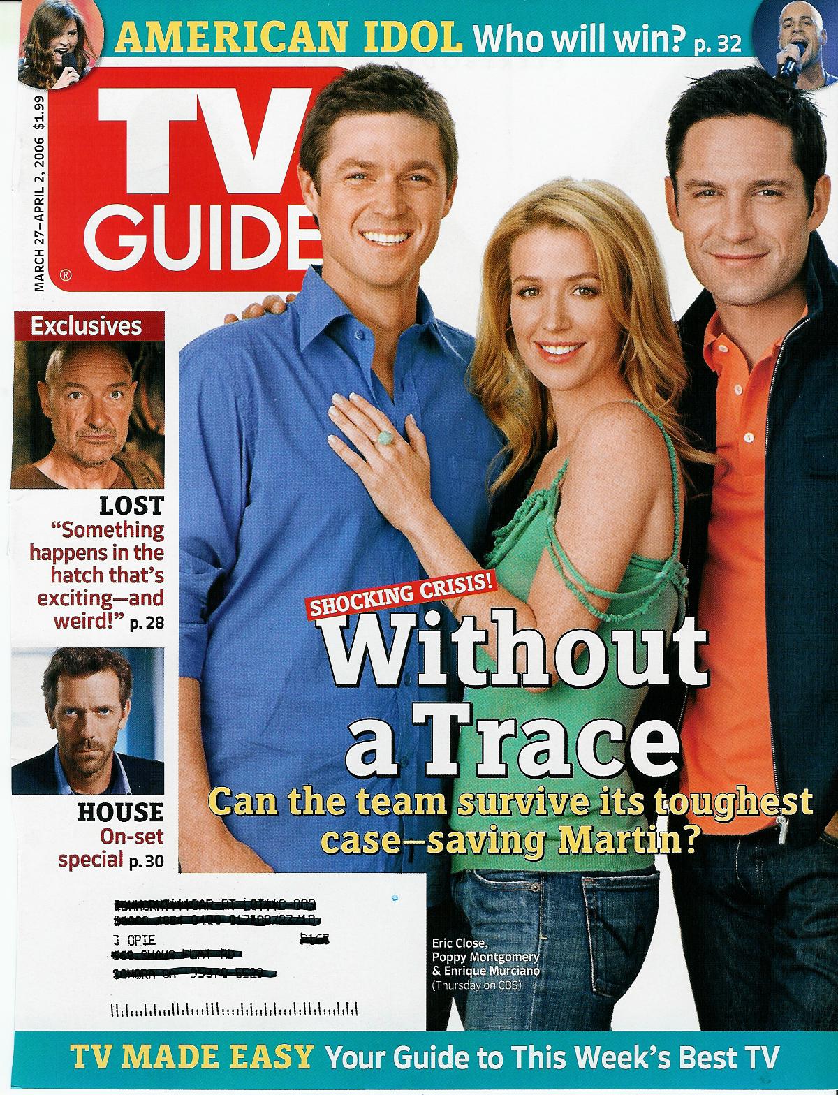 Man on the Edge - Page 1
TV Guide Vol. 54 No. 13 issue #2765
Keywords: candid_media;wat_media;